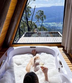 Urubici Chalet De Esquí | Cabana Vêneto A melhor vista para as montanhas