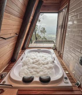 Urubici Chalet De Esquí | Cabana Vêneto A melhor vista para as montanhas