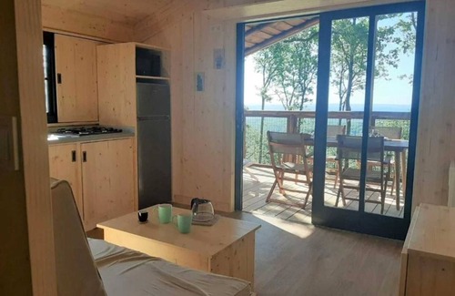 Saint-Cirq-Lapopie Cabina | Cabane 3 étoiles - Piscine - efchbi