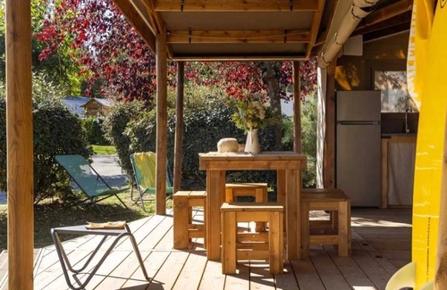 Saint-Jean-de-Monts Cabina | Cabane 4 étoiles - Piscine - cbgcb0c