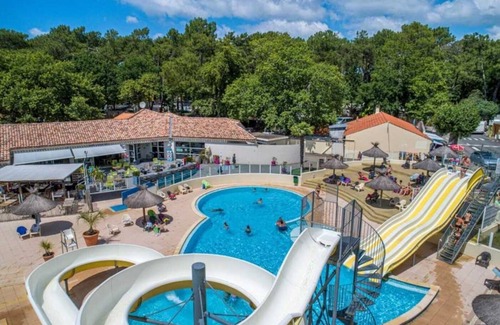 Saint-Hilaire-de-Riez Cabina | Cabane 4 étoiles - Piscine - efbded