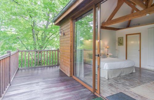Amboise Chalet De Esquí | Cabane avec Jacuzzi privatif du Manoir du Parc - Adults only