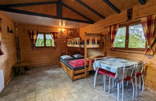 Ferdrupt Chalet De Esquí | Cabane perchée avec terrasse, sauna et BBQ à Ferdrupt - FR-1-589-770