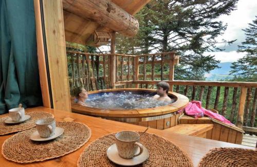 La Tour-dʼAuvergne Chalet De Esquí | Cabanes des Volcans