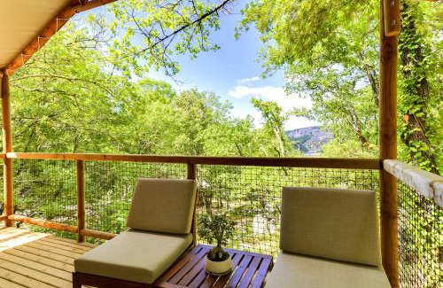Balazuc Casa | Cabanes Lodges Le Servière