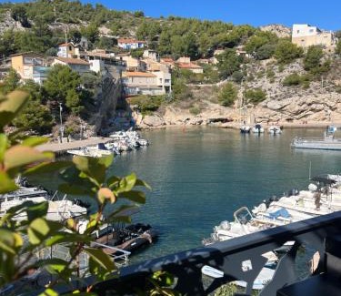 Calanque de Morgiou Cama Y Desayuno | Cabanon vue mer L ilette Niolon Côte bleue