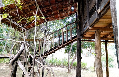 Habarana Cabina | Cabin 2 Twin Beds - Eagles Wing's Guest House