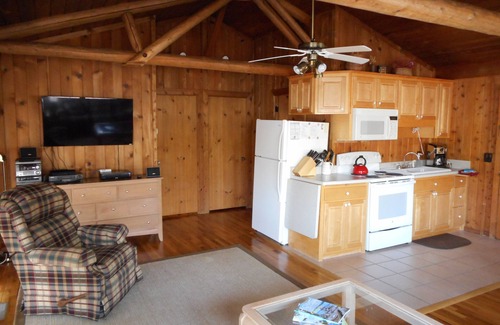 Huddleston Cabina | Cabaña # 3 Smith Mtn Lake. Vistas / Frente al agua / Mascotas gratis / No wake cove / Dock