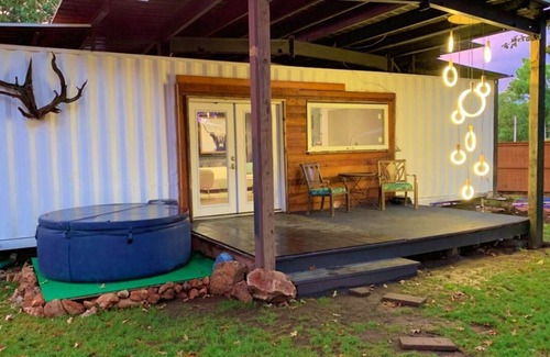 Grove Casa | Cabin 3: Very first container home at Grand Lake for vacation rental! 2 Bedroom