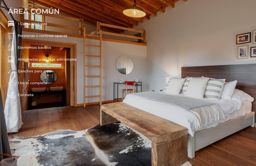 Valle de Bravo Cabina | Cabin 4 "El Aile": In the forest near Valle