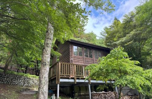 Fujikawaguchiko Casa | Cabin A MtFuji view, BBQ, lake Saiko 3mins, hammock, wood deck