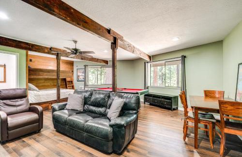 Arnold Casa | Cabin Getaway Near Big Trees Park Game Room, Deck
