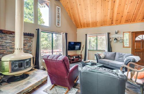 Arnold Casa | Cabin Getaway Near Big Trees Park Game Room, Deck
