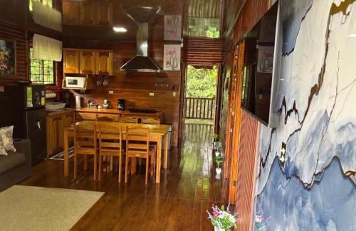Peñas Blancas Casa | Cabin in the wood