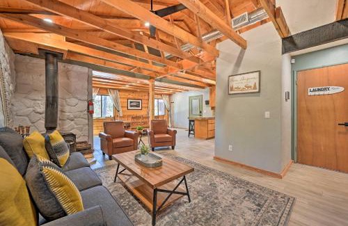 Pine Casa | Cabin in Tonto National Forest Deck and Views!