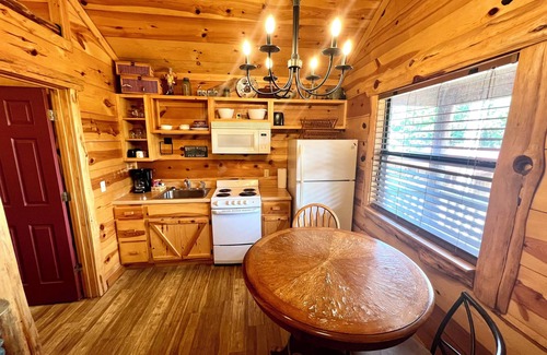 Mountain View Cabina | Cabin in town, walking distance to the courthouse square.