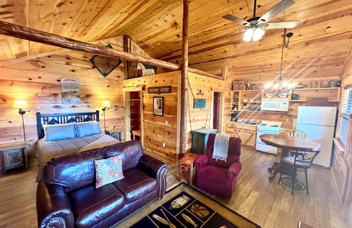 Mountain View Cabina | Cabin in town, walking distance to the courthouse square.