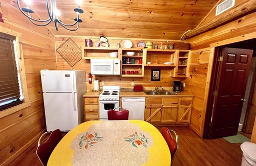 Mountain View Cabina | Cabin in town, walking distance to the courthouse square.