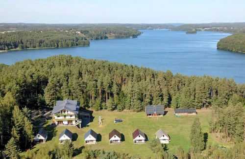 gmina Stezyca Cabina | Cabin inin the center of Kashubia, Stężyca near Gdańsk, Water and Forest