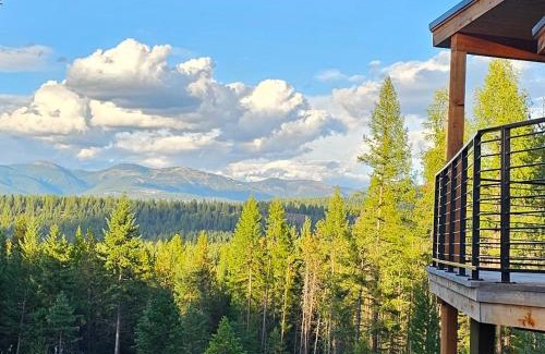 Whitefish Casa | Cabin on 15 acres with Mtn view, firepit, Starlink