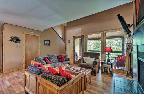 Angel Fire Apartamento | Cabin-Style Condo with Deck Near Angel Fire Resort