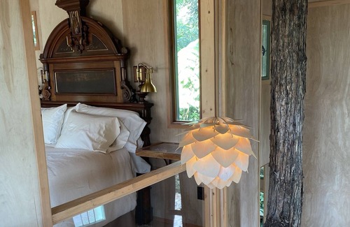 Kailua-Kona Cabina | Cabin Treehouse in the Hawaiian Cloud Forest