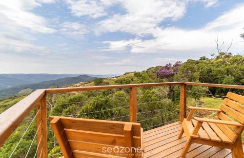 Anitapolis Casa | Cabaña con Vista a la Sierra en Anitápolis VST032