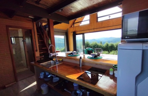 Campos do Jordao Cabina | Tenemos 3 camarotes con 1 o 2 dormitorios, hermosa vista, 4,5 kilometros centrinho