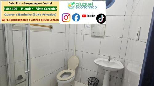 Sao Cristovao Apartamento | Cabo Frio - Hospedagem Central - Aluguel Econômico