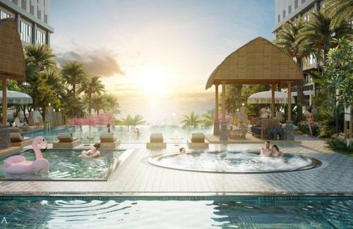 Suoi Nuoc Beach Apartamento | Cactos Inn Apartment APEC Mandala Cham Bay Mui Ne