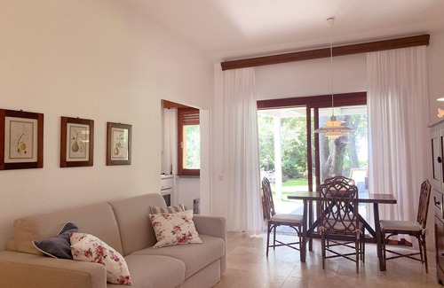 Punta Ala Casa | Cala Dei Pirati. Garden cottage with sea view on the Tuscan archipelago