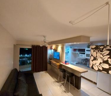 J Jeriquara Apartamento | Caldas Novas - Prive das Thermas II - Apt 2 Qts suíte vista PQ AQUÁTICO