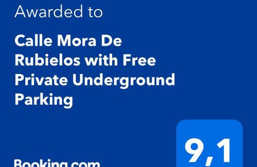 Jesus Apartamento | Calle Mora De Rubielos with Free Private Underground Parking
