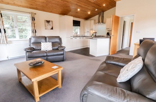 Upper Battlefield Cabaña | Callow LODGE 2, acepte mascotas en Beaconsfield Holiday Park, Ref 918109