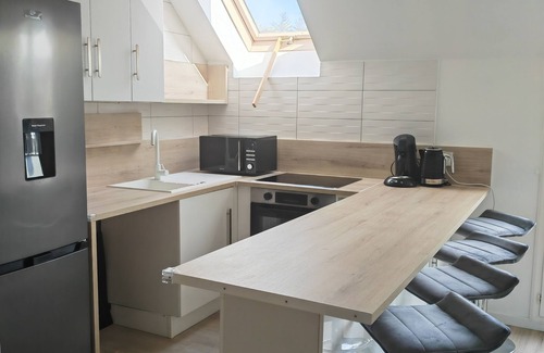 Corbeil-Essonnes Apartamento | Calm at the top |45 min from Disney