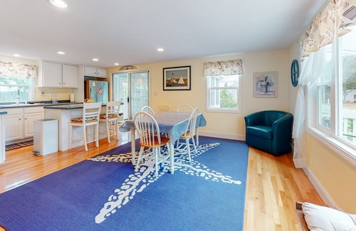 Popponesset Casa | Calming cottage near the beach w/ private gas grill, large deck & great location