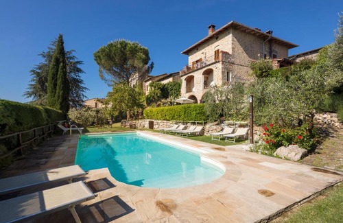 Castel San Gimignano Casa | Camera La Loggia