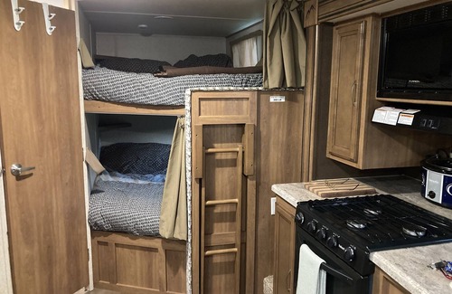 State College Casa | Camper in a private spot less than ten minutes from Beaver Stadium and PSU!