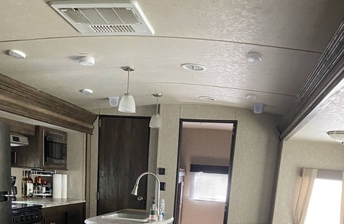 Alexandria Cabina | Camper on Lake Ida! Private Lakefront Lot!