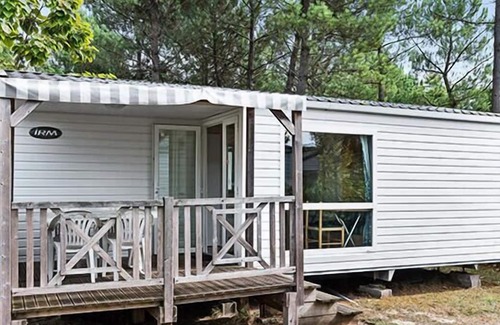 La Boissiere-de-Montaigu Casa | Camping Coeur de Vendée **** - Acogedora casa móvil de 3 habitaciones para 5 personas