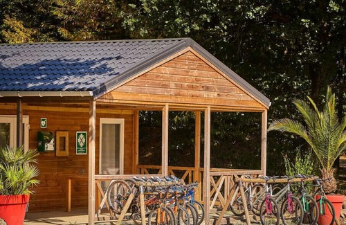 La Boissiere-de-Montaigu Casa | Camping Coeur de Vendée **** - Acogedora casa móvil de 3 habitaciones para 5 personas