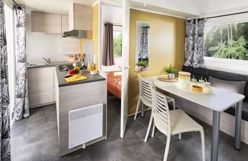 Vierzon Casa | Camping Campo Village *** - Mobile Home Family 3 rooms 4 people