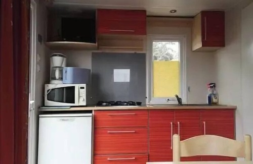 Saint-Michel-Chef-Chef Casa | Camping du Bord de Mer *** - Eco mobile home 1 bedroom + terrace - economical 2 people