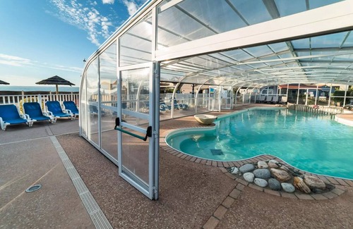 Saint-Michel-Chef-Chef Casa | Camping du Bord de Mer *** - Eco mobile home 1 bedroom + terrace - economical 2 people