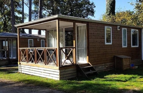 Nort-sur-Erdre Casa | Acampar Puerto Mulon *** - Casa móvil Zen Bois 3 habitaciones 4 Personas