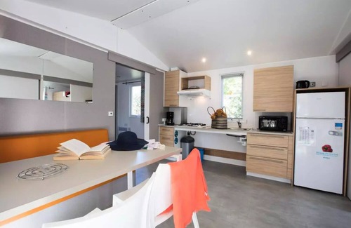 Ornans Casa | Camping Ecologique la Roche d'Ully**** - Cottage Caborde PRM 3 rooms 4 people