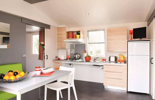 Ornans Casa | Camping Ecologique la Roche d'Ully**** - Cottage Caborde PRM 3 rooms 4 people