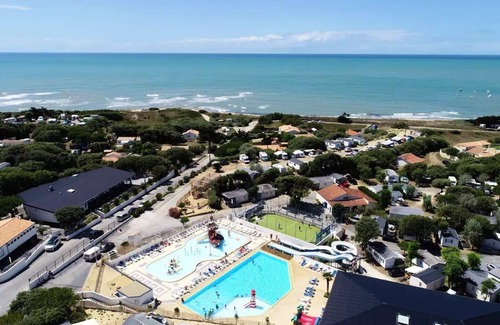 Domino Casa | Camping l'Anse des Pins **** - Maeva Camping - Mobil Home Grand Confort 4 habitaciones 6/8 personas