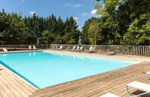 Saint-Julien-des-Landes Casa | Camping Château la Forêt**** - Mobile Home 4 rooms 6 people