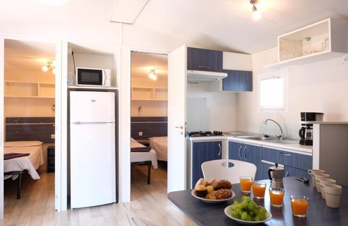 Sami Casa | Camping Karavomilos Beach Mobilehome Happy Plus for 7 people